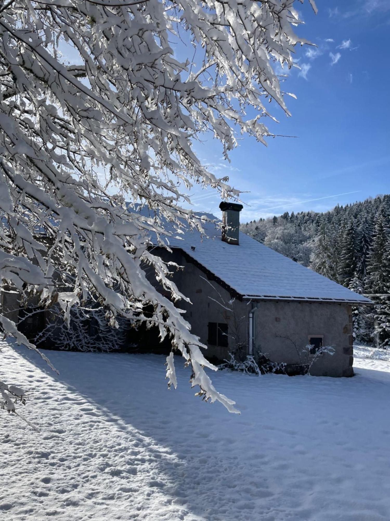 La Hutte Villa Tendon Exteriör bild