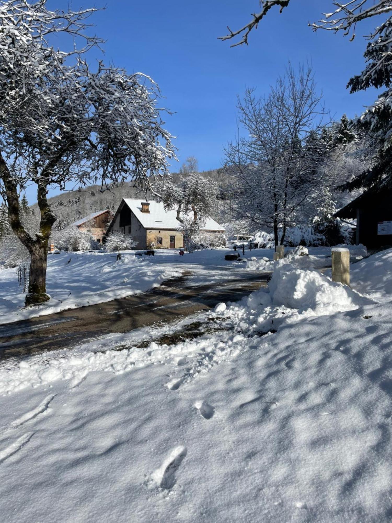 La Hutte Villa Tendon Exteriör bild